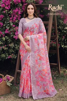 Ruchi saffron chiffon 272 online shopping surat